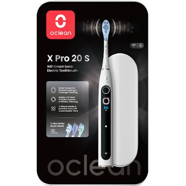 Oclean X Pro 20 S White Elektromos Fogkefe Szett (OCL556971)