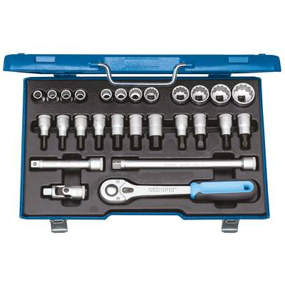 Dugókulcs készlet Metrikus 1/2 (12,5 mm) 27 részes Gedore 6140090