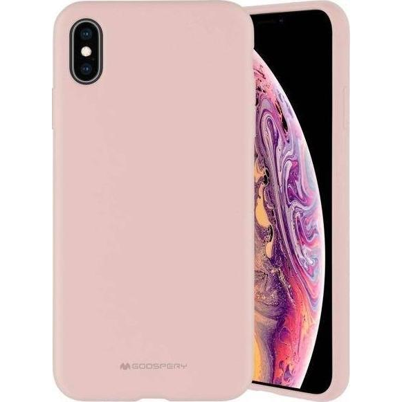 Mercury Silicone Apple iPhone 13 Pro szilikon tok, rószaszín homok (8809824770968)