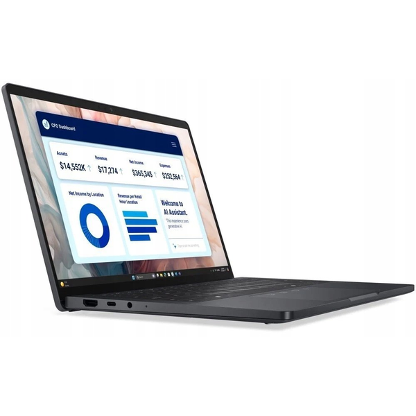 DELL Pro 13 Premium PA13250 Copilot+ PC Intel Core Ultra 7 266V Laptop 33,8 cm (13.3") Full HD+ 16 GB LPDDR5x-SDRAM 512 GB SSD Wi-Fi 7 (802.11be) Windows 11 Pro Grijs Tsjechisch, Slovaaks