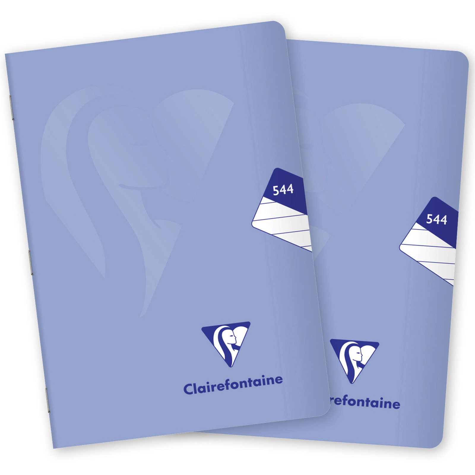 Clairefontaine Mimesys pastel PP, A5 "544" vonalas, 40 lap, lila - 2 db (1544-75-PP-PAS)
