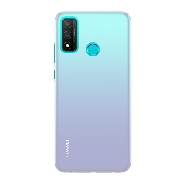 Műanyag telefonvédő (gumírozott) ÁTLÁTSZÓ [Huawei P Smart (2020)] (5996457998654)