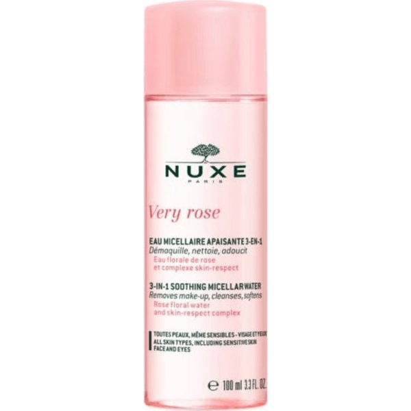 Nuxe Very Rose Łagodzący płyn micelarny 3w1 100ml