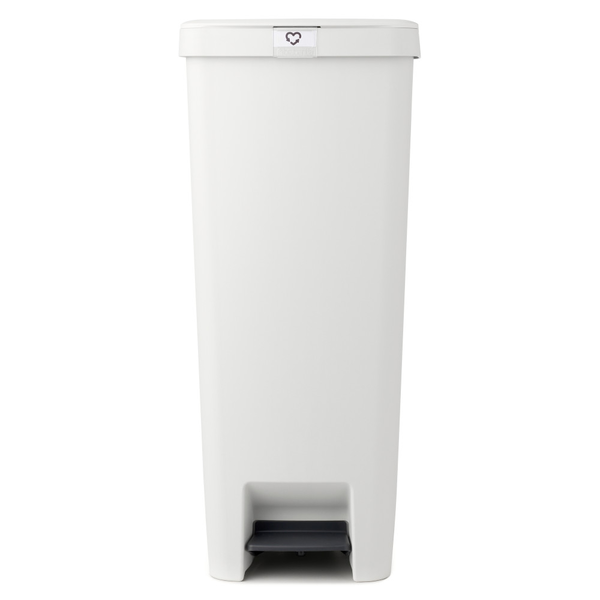 Brabantia StepUp 40 literes pedálos műanyag szemetes - Világos szürke