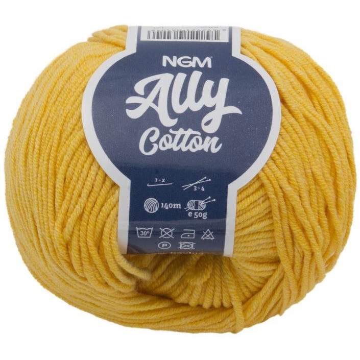 Ally cotton 50 g - 039 sárga (6811)