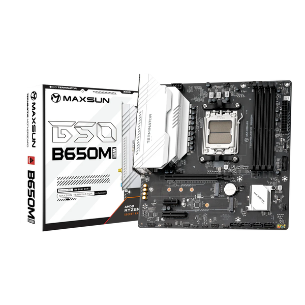 Maxsun Terminator B650M WIFI6 DDR5 AMD AM5 MicroATX Alaplap