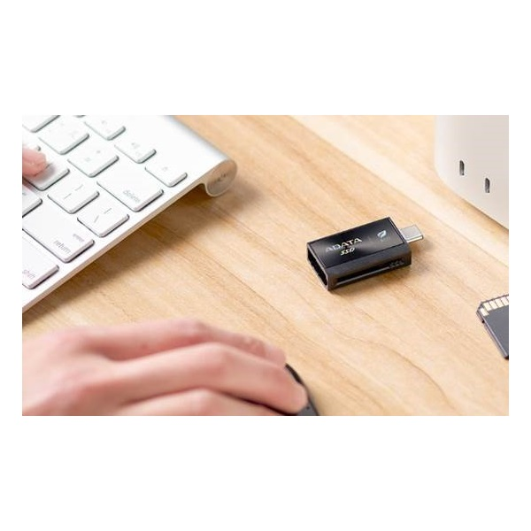 ADATA SSD Külső USB 3.2 512GB SC730, Type-A+Type-C, Fekete (SC730-512G-CACTI)