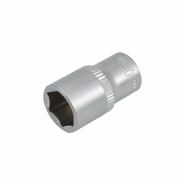 AW NASADKA  6-KĄT   1/4"   KRÓTKA  6 mm BLACK LINE