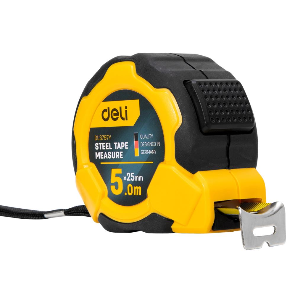 Deli Tools mérőszalag 5m (EDL3797Y) (EDL3797Y)