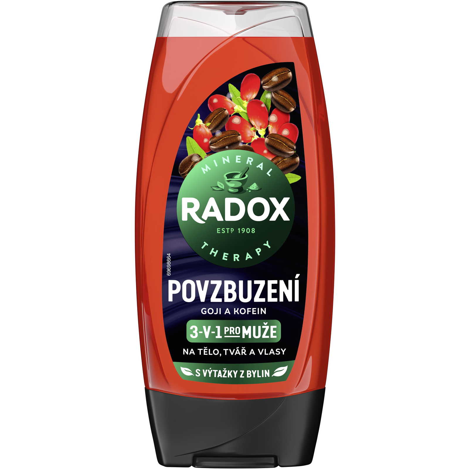 RADOX Férfi tusfürdő 225 ml (8720181338403)
