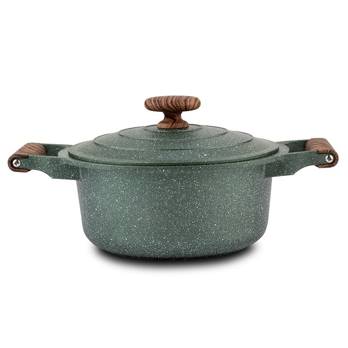 Nava Omega öntött alumínium lábas fedővel 20cm (10-255-030) (10-255-030)