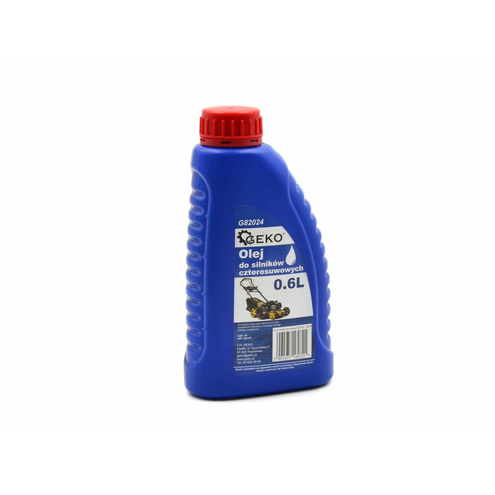 Geko oil for four-stroke lawn mower engine petrol mower 0,6L (G82024)