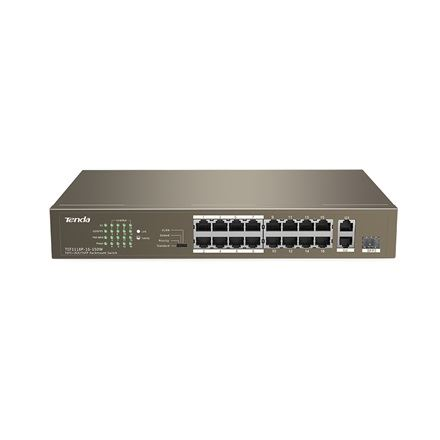 Tenda 16 portos POE Switch (TEF1118P-16-150WV3.0) (TEF1118P-16-150WV3.0)