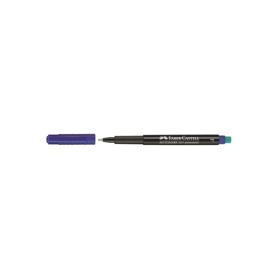 Faber-Castell Multimarkt 0.6 mm Alkoholos filctoll - Kék (151351)