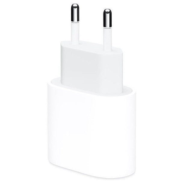 Hálózati töltő adapter, 20W, USB Type-C aljzat, gyorstöltés, PD, fehér (96713)