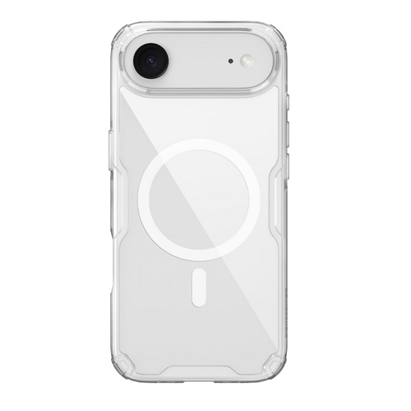 Nillkin NATURE PRO MAGNETIC műanyag telefonvédő (ütésállóság, légpárnás sarok, MagSafe) ÁTLÁTSZÓ Apple iPhone Air (GP-175260)