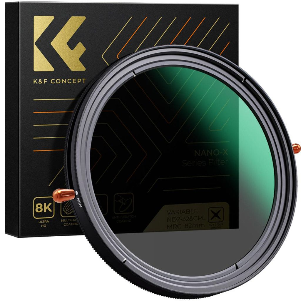 K-F CONCEPT NANO-X CPL+VARIO ND2-32 szűrő 86mm (01-2324V1)