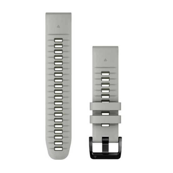 Garmin QuickFit óraszíj szilikon 22mm szürke/mohazöld (010-13280-08)