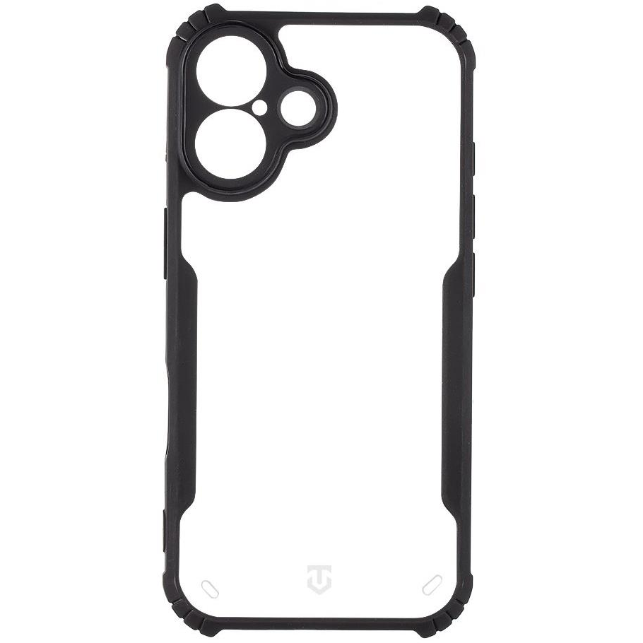 Tactical Quantum Stealth Apple iPhone 16 átlátszó / fekete tok (57983121926)