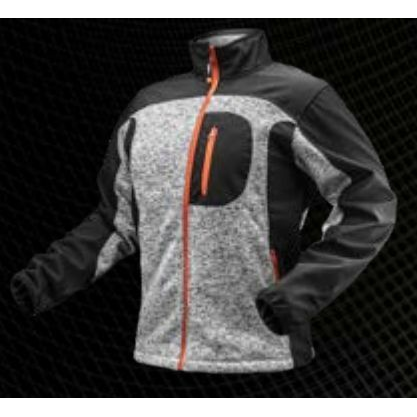 NEO 81-555-XXXL Munkadzseki, Kötött, Softshell Betétekkel, XXXL