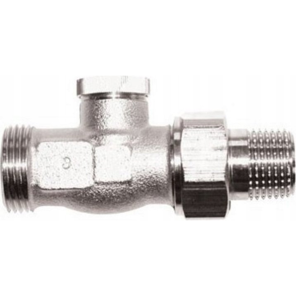 Herz 1373311 RL1 1/2 Visszatérő Egyenes Radiátorszelep - Eurokónuszos