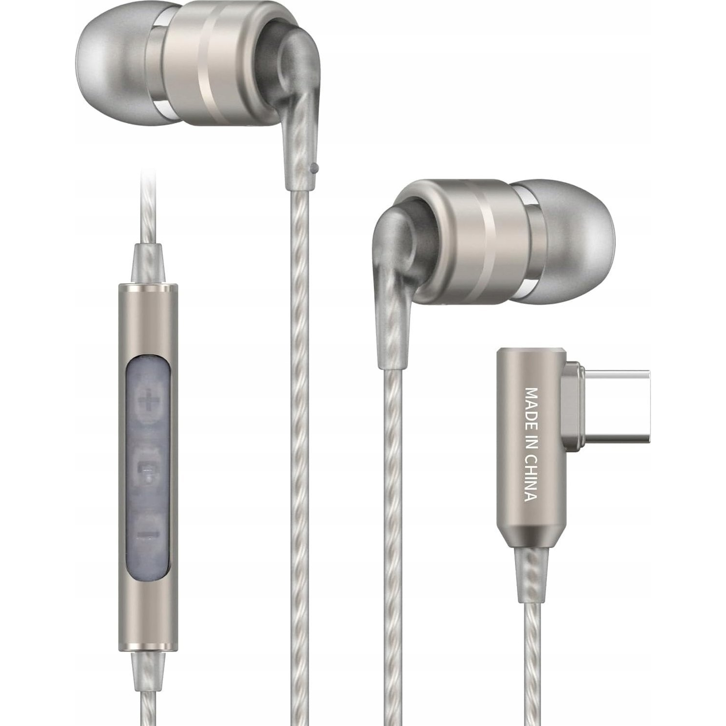 SOUNDMAGIC E80D In-ear fülhallgató Type-C csatlakozóval gunmetal (6949379002649)