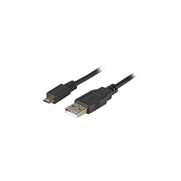 EFB USB2.0 Kabel A-Micro-B 5pol.,St-St,0.5m,schwarz,Premium