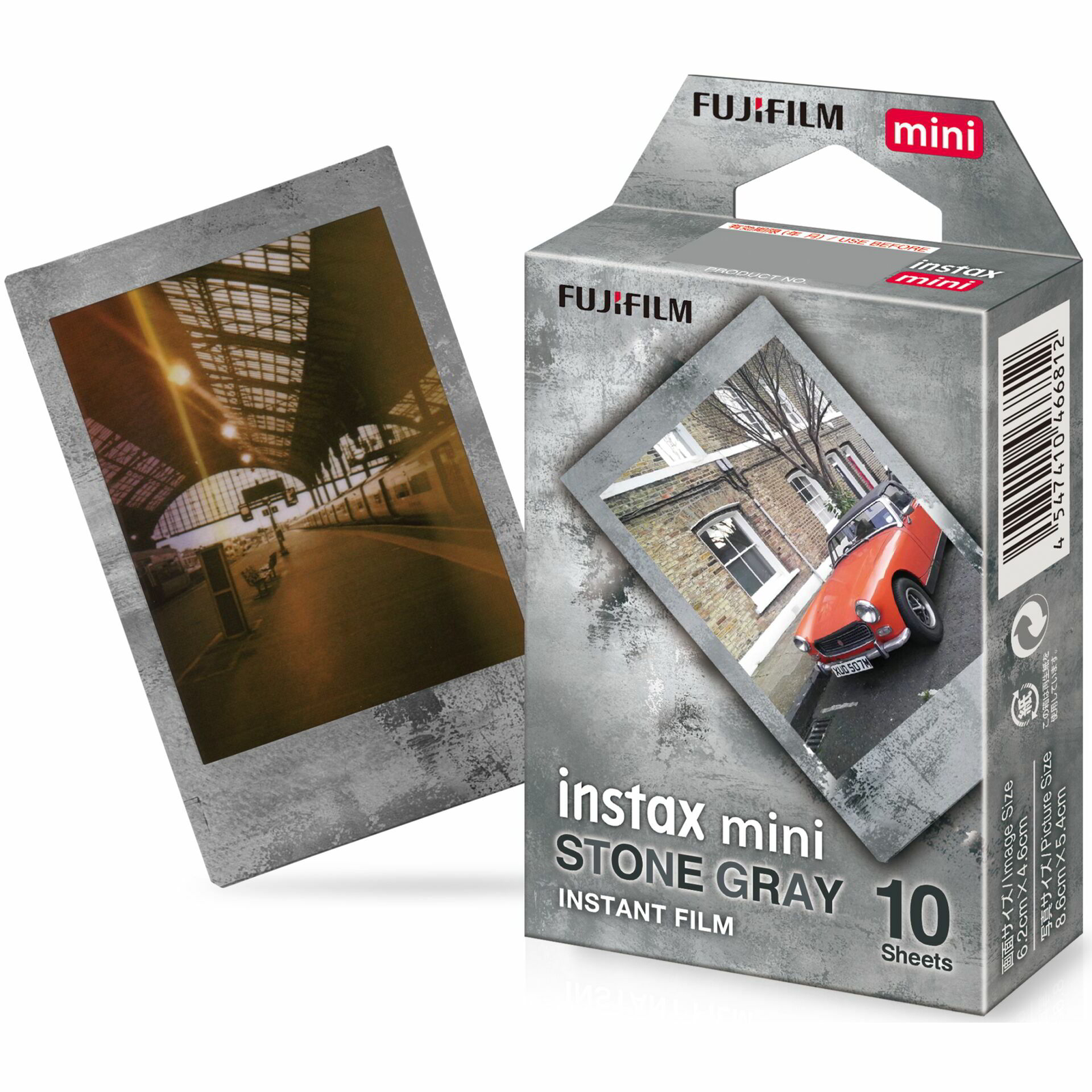 FujiFilm Instax Film mini Stone Gray WW1 (10 ks) (16754043)