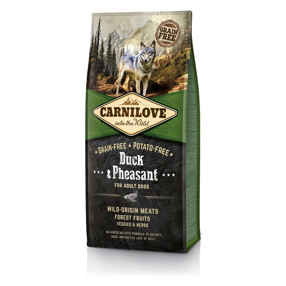 CARNILOVE KAČKA BAZANT PES DOSPELÝ 12KG KAČKA (LPHT-CL860)