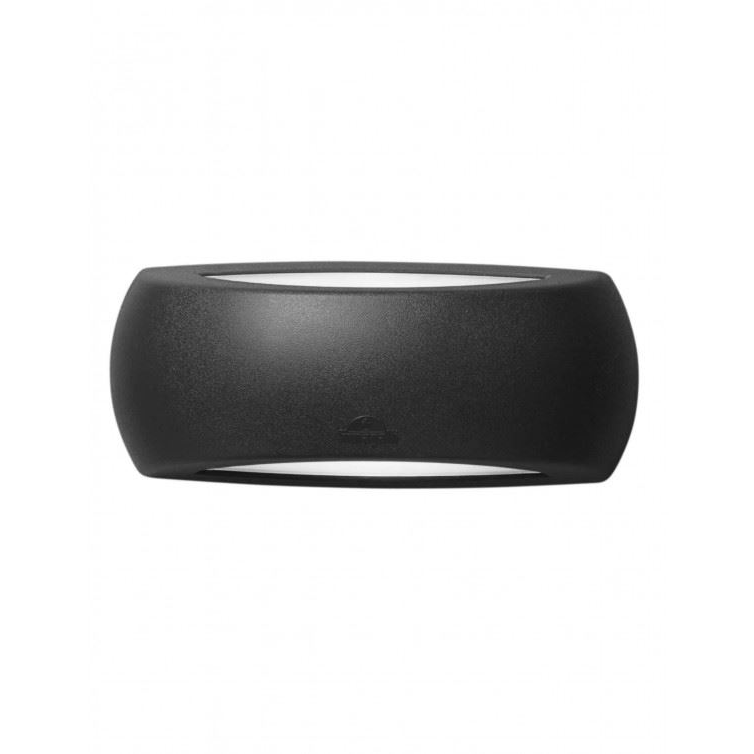 Fumagalli FRANCY LED 4K kültéri falilámpa fekete (1A1.000.000.AYF1L) (1A1.000.000.AYF1L)