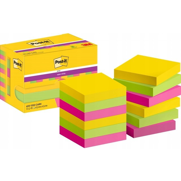 Samolepiace bločky Super Sticky 47,6x47,6 mm