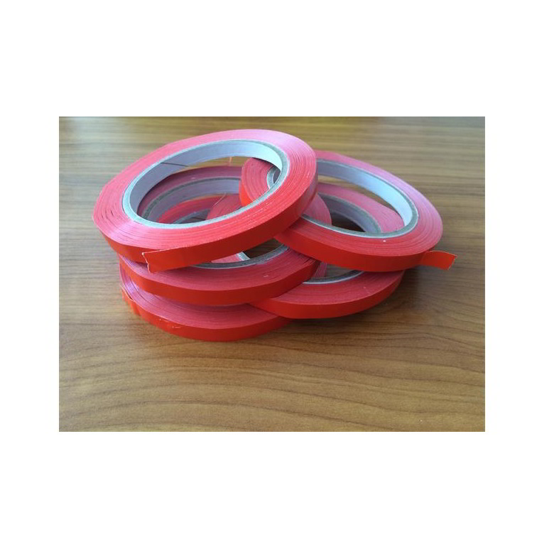 Tasakzáró szalag 9mmx66m Piros (16 tekercs) (5998377103408)