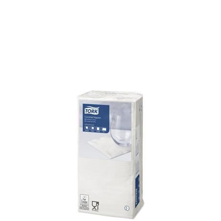 Tork Advanced szalvéta 1/4 hajtogatott 2 rétegű 24x24cm fehér (477534) (T477534)