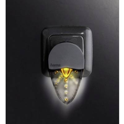Hama 00(113960) LED-es éjszakai fény Ovális LED Borostyán Fehér (113960)