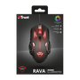 TRUST Gamer Vezetékes világító egér 22090, GXT 108 Rava Illuminated Gaming Mouse
