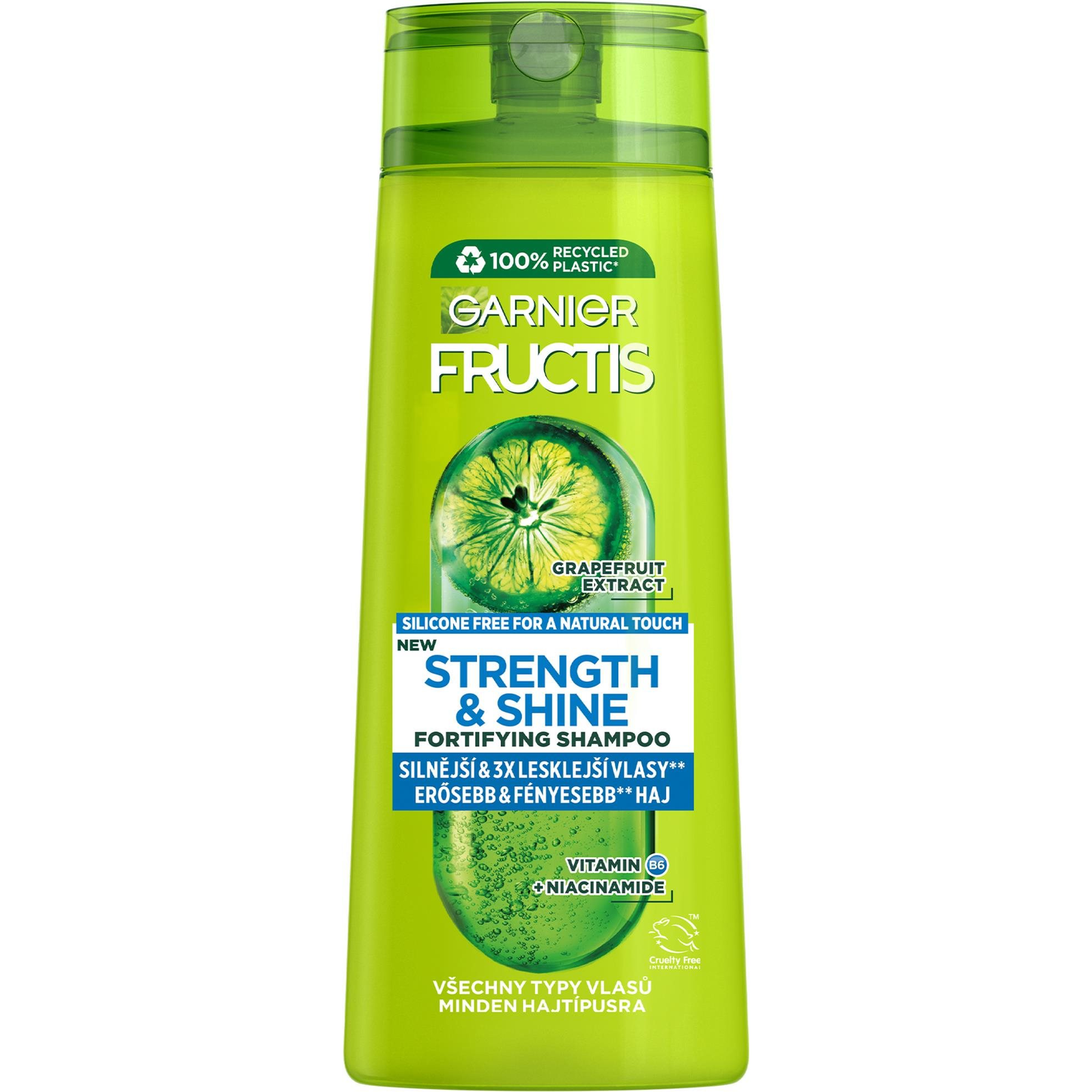 GARNIER Fructis Strength & Shine Fortifying Shampoo 400 ml (3600542596688)