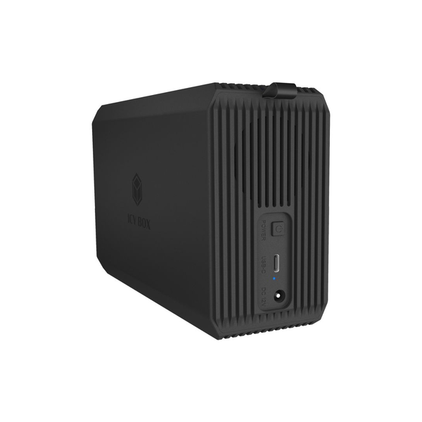 ICY BOX IB-RD3720-CU3 HDD/SSD kabinet Sort 2.5/3.5"