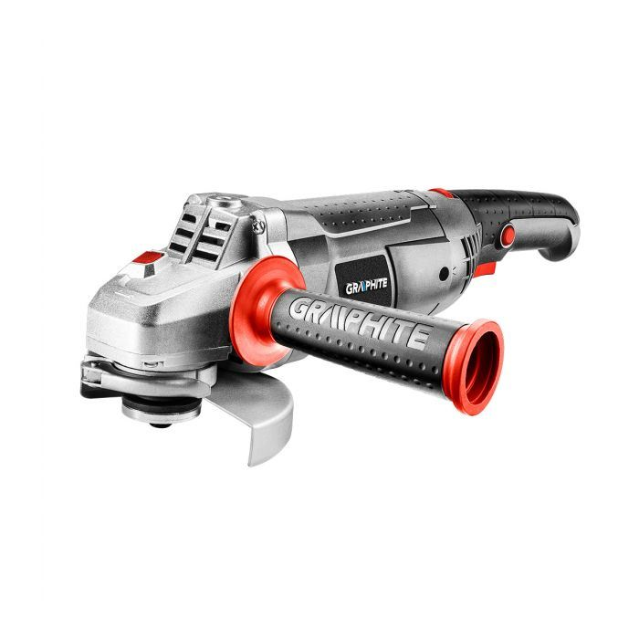 Graphite 59G220 Sarokcsiszoló 1200W állítható fordulatszám 125x22.2mm kofferben (Graphite59G220)