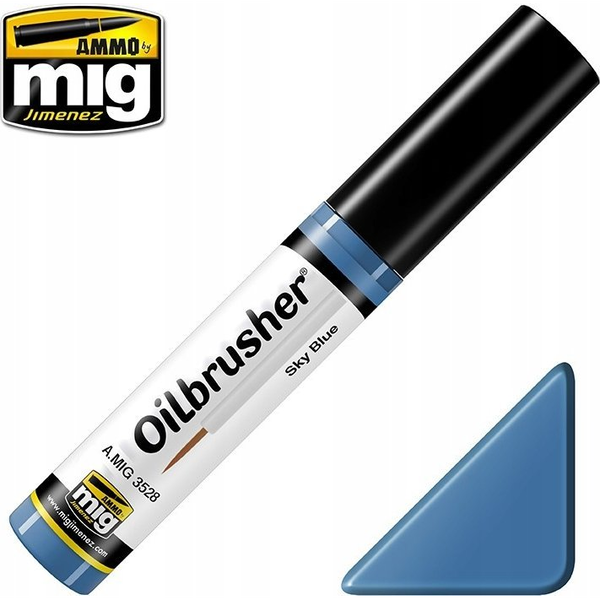  Vallejo Ammo: Oilbrusher - Sky Blue (10 ml)