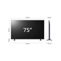 LG 75UR78003LK 75" 4K UHD Smart LED TV