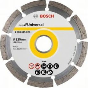 Bosch 2608615028 ECO for Universal Szegmens Gyémánt vágótárcsa 125x22,33 mm (2608615028)