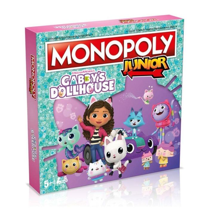 Monopoly Junior - Gabi Babaháza kiadás Családi stratégiai társasjáték (HUN-6)
