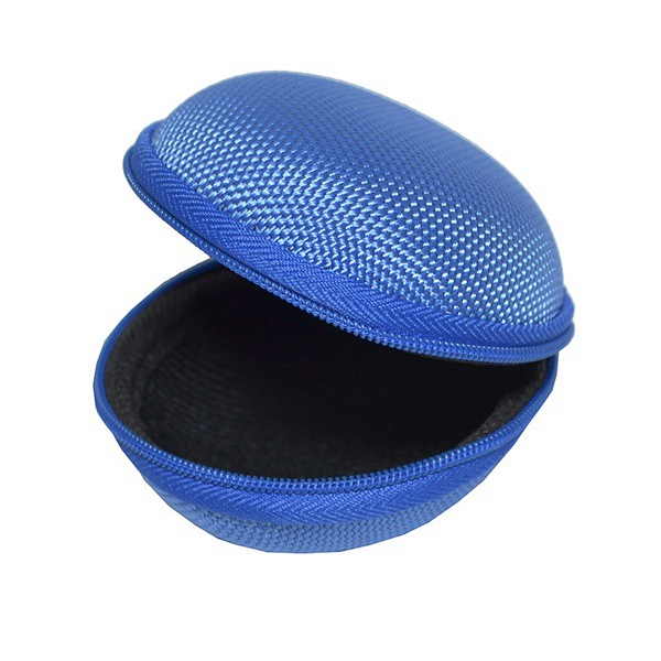 Tok textil, cipzáras (fülhallgató, 80 x 30 mm) SÖTÉTKÉK [Xiaomi Poco F3 ( K40, K40 pro)]