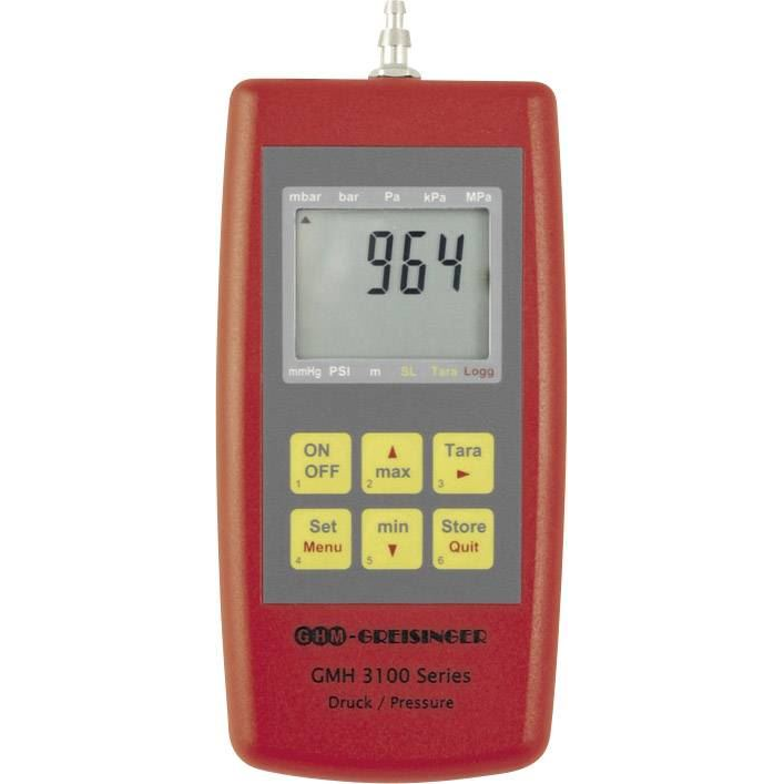 Greisinger GMH 3161-12 barométer, nyomásmérő műszer, 0 - 1300 mbar (605296) (greis605296)