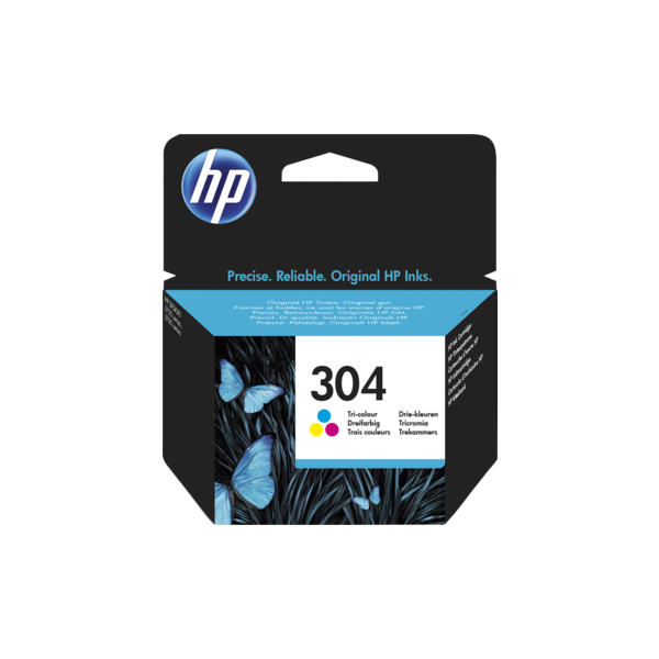 HP 304 Tri-color eredeti tintapatron, 100 oldal kapacitás