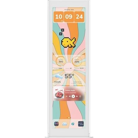 HYTE Y70 touch infinite Display Upgrade 14.9" touchscreen IPS LED LCD panel fehér (ACC-HYTE-LK-Y7TTI-WW)