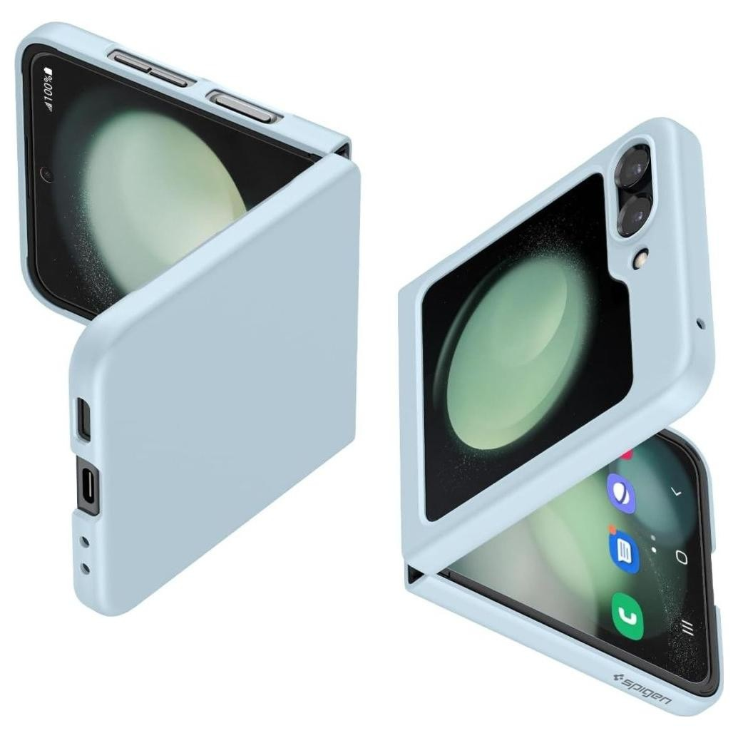 Spigen Airskin Samsung Galaxy Z Flip5 5G Tok - Égkék (ACS06233)