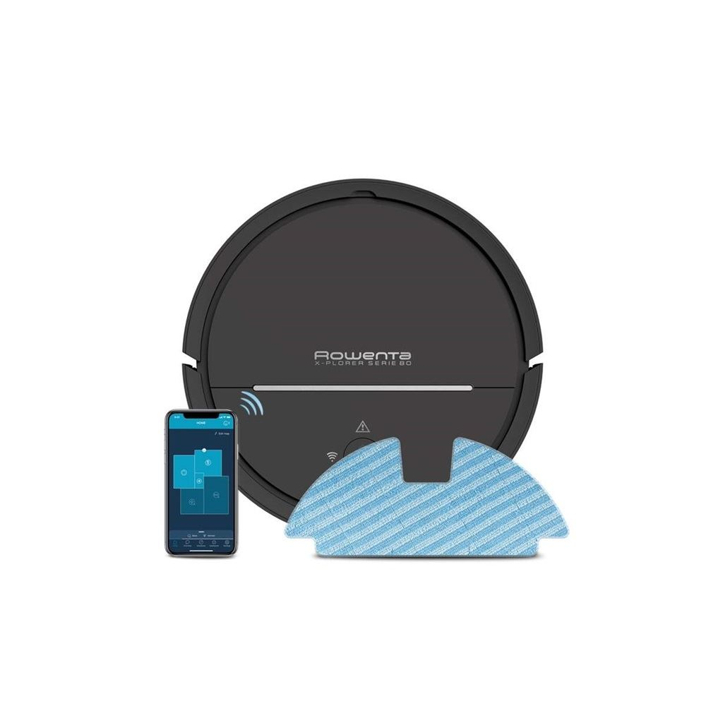 Rowenta RR7755WH X-Plorer Serie 80 száraz-nedves robotporszívó fekete (RR7755WH)