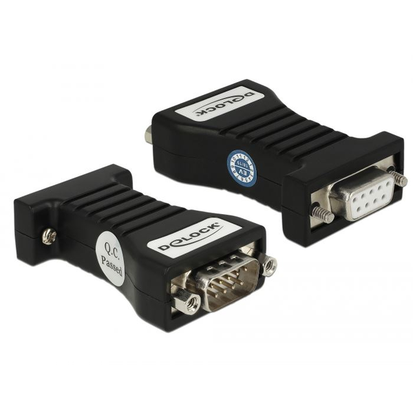 DELOCK Isolator 1 x Seriell RS-232 DB9 Buchse zu 1 x Seriell