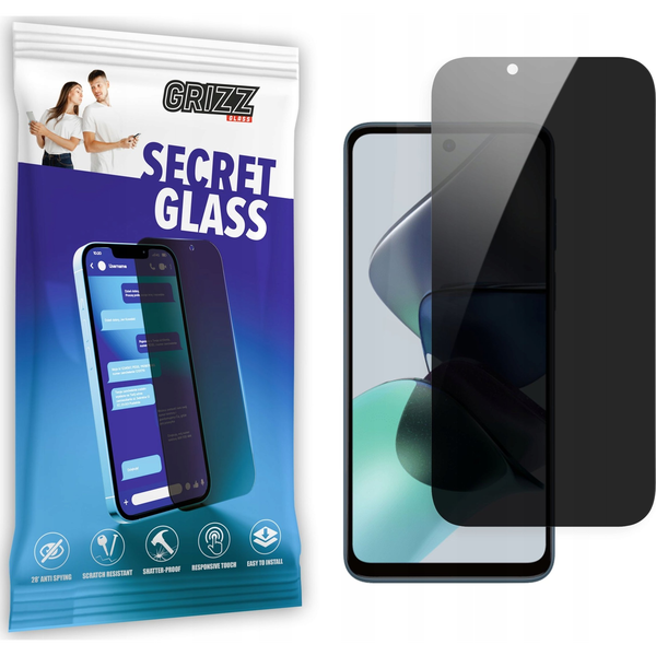  GrizzGlass Szkło prywatyzujące GrizzGlass SecretGlass Motorola Moto G30